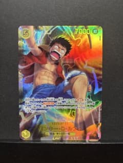 ワンピースカード モンキー・D・ルフィ SEC シークレット - メルカリ