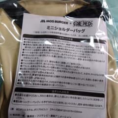 ONE PIECE MOS BURGER 미니 숄더백