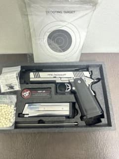 超メルカリ市限定特価！ ハイキャパカスタム デュアル・ステンレス フルオート ハイキャパカスタム デュアル・ステンレス - メルカリ