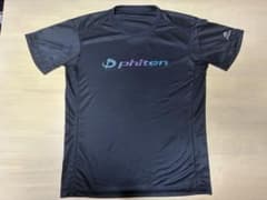 phiten ファイテン 半袖 Tシャツ ネイビー　メンズOのサムネイル