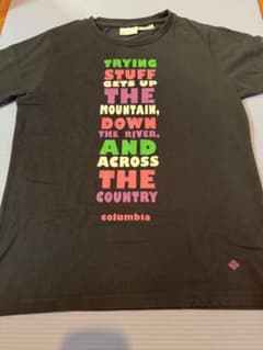 Columbia コロンビア グラフィックTシャツ 黒 Lのサムネイル