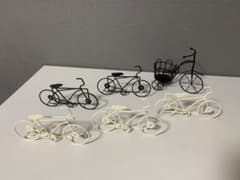 自転車　オブジェ　置物のサムネイル