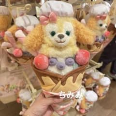 大人気再販❣️上海ディズニー クッキーアン クレープ花束ぬいぐるみ