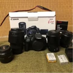 Canon EOS KISS X7i  レンズ4本セットのサムネイル