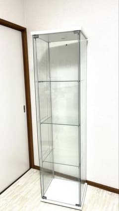 【梱包・発送たのメル便】IKEA DETOLF デトルフ コレクションケース たのメル便】IKEA デトルフ 白 ガラスディスプレイケース - メルカリ