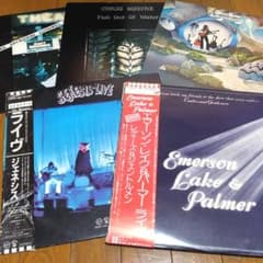 難ありLP5枚】プログレッシブ・ロック 難ありレコード5枚まとめ売り