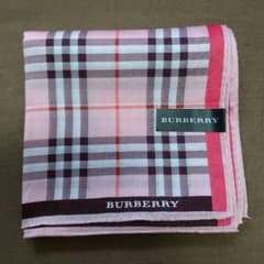 未使用 BURBERRY バーバリーハンカチのサムネイル