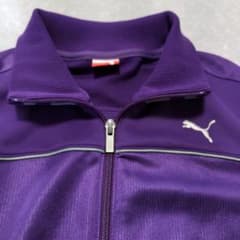美品PUMA パープル トラックジャケットのサムネイル
