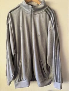 adidas アディダス ファイヤーバード トラックトップ ベロア　ダメージあり