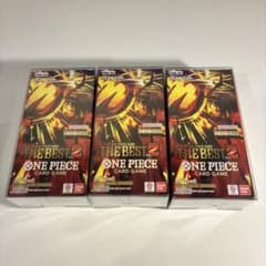 テープ付 新品未開封 3BOX ベスト2 ワンピース カードゲーム PRB-02 