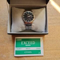 ジャンク品 CITIZEN EXCEED エクシード H11 電波時計 - メルカリ