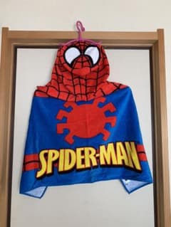 USJ スパイダーマン　フード付きタオルのサムネイル