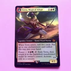 MTG 魔導戦士、ティナ 英語 拡張アート/FOIL - メルカリ