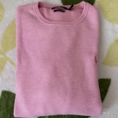 値下げPolo Ralph Lauren Pima Cotton ニット ピンクのサムネイル