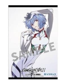 エヴァンゲリオン 綾波レイ タペストリー Blu-ray特典 ソフマップ 限定 