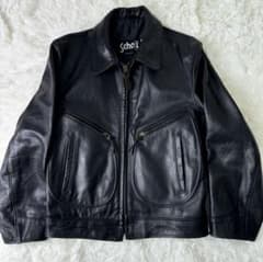 【希少】美品 Schott 637 レザージャケット Dポケット 38のサムネイル