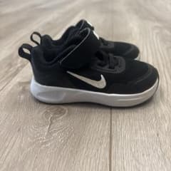 Nike ブラック スニーカー ベルクロ　12cmのサムネイル