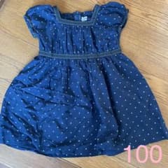 ワンピース　ミキハウス　100のサムネイル