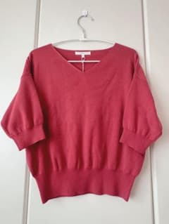 【新品タグ付】PROPORTION BODY DRESSING 半袖ニットのサムネイル