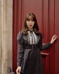 Herlipto  Orangerie Dot Long Dressのサムネイル
