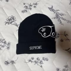 Supreme ニット帽 ビーニー ブラックのサムネイル