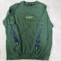 XLARGE　ファイヤーパターン　トレーナーのサムネイル
