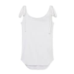 SHISHIKUI シシクイ RIBBON CAMI WHITE - メルカリ
