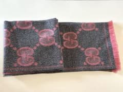 GUCCI GGウールラメジャカードスカーフのサムネイル