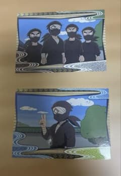 【美品】忍たまトレカ◆タソガレドキ軍 雑渡さん他2枚セット◆のサムネイル