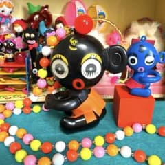 ダッコちゃん人形 だっこちゃん人形 ハンドメイド ネックレス 昭和