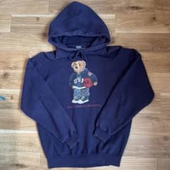 【Polo Ralph Lauren】ポロベア パーカー 90sのサムネイル