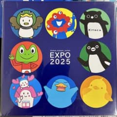 大阪 万博 JR 7キャラクター ミャクミャク イコちゃん 通販限定 ピンバッジ