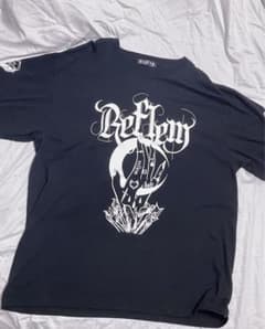完売品 REFLEM レフレム ラバープリントTシャツハーフスリーブカットソー
