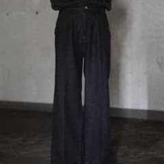 【CALLNE】Denim Slacks Pants/デニム スラックスパンツのサムネイル