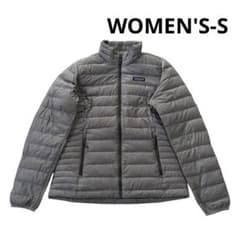 Patagonia 다운 스웨터 여성 S 그레이 실버