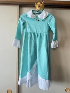ロゼッタ姫コスプレ衣装 130cm ティアラカチューシャ付きのサムネイル