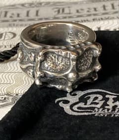 BWL Old Crown Ring w/sapphire ビルウォールレザー BWL Old Crown Ring w/sapphire ビルウォールレザー - メルカリ