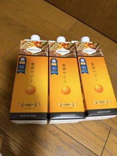 sajiberry 豊潤サジー 1000ml 3本セット - メルカリ