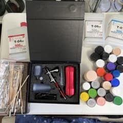 エアブラシ　プラモデル用塗料セットのサムネイル
