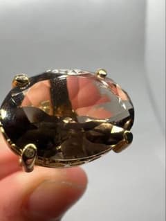 オーバルストーン カフスボタン ゴールドカラーのサムネイル