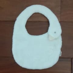 ジェラートピケ白鳥スタイ新品スワンよだれかけのサムネイル