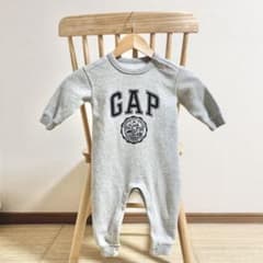 GAP セサミストリート ロンパース グレー　80cm エルモ　ベビー服のサムネイル