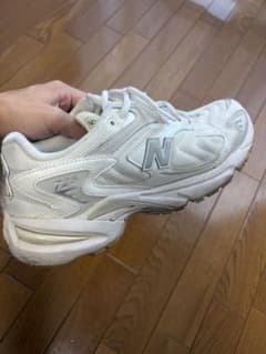 New Balance ML725 27cm ホワイトスニーカー