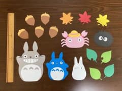 ジブリ＊トトロ＊画用紙＊壁面飾りのサムネイル