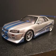 1/24 SKYLINE GT-R ワイスピ ブライアン仕様 アオシマ SKYLINE GT-R ワイスピ ブライアン仕様 1/24 アオシマ - メルカリ
