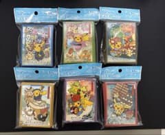 ポケモンセンタートウホクR お祭りごっこ ポケカ　スリーブ　デッキシールド 6種のサムネイル