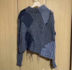 Acne Studios パッチワークデザイン 長袖ニットのサムネイル