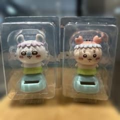 わ*る様 モモンガ＆古本屋（カニちゃん）ゆらゆらソーラー　 映画ちいかわ　人魚ののサムネイル