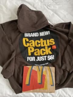 cactus jack mcdonald's hoodie トラヴィススコットのサムネイル