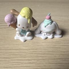 サンリオキャラクターズ とろり～んマスコット ポチャッコ シナモン　2点セット